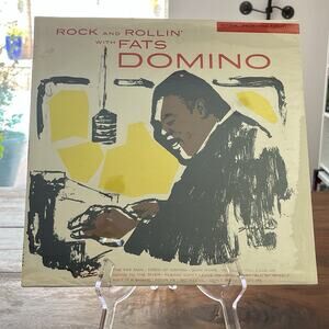 Fats Domino Rock And Rollin' With Fats Domino Vinyl LP 1956 Imperial LP-9004